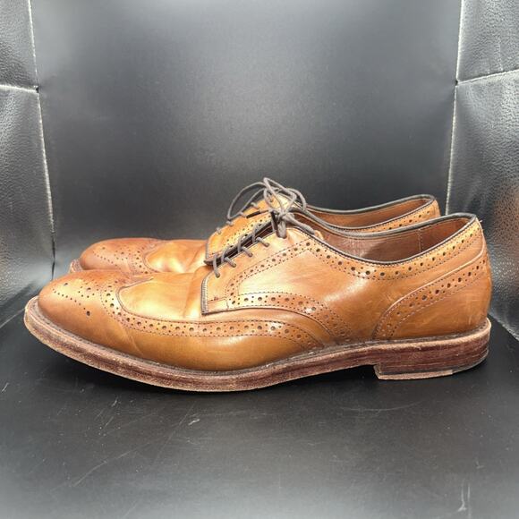 Allen Edmonds Player’s Shoe Mens Size 10.5 D Walnut Brown 9752 main image 4